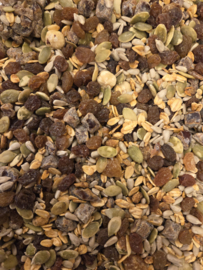 Huisgemaakte granola met honing & kaneel