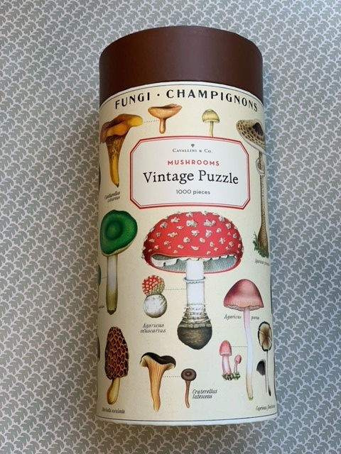 Vintage Puzzel - Mushroom