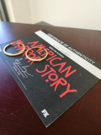 AHS Horror Story Hotel Original Screen Used Lady Gaga Hoop Earrings Movie Prop