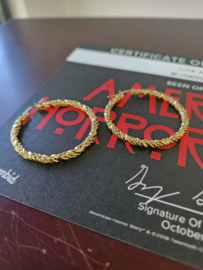 American Horror Story Hotel Original Screen Used Lady Gaga Hoop Earrings Prop