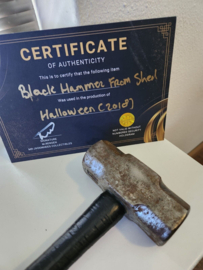 Halloween 2018 Original Production Used Michael Myers Big Hammer from Shed Prop