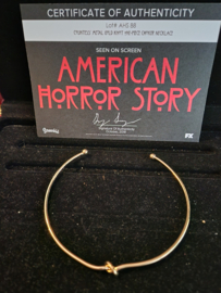 AHS American Horror Story Hotel Original Screen Used Lady Gaga Knot Choker Prop