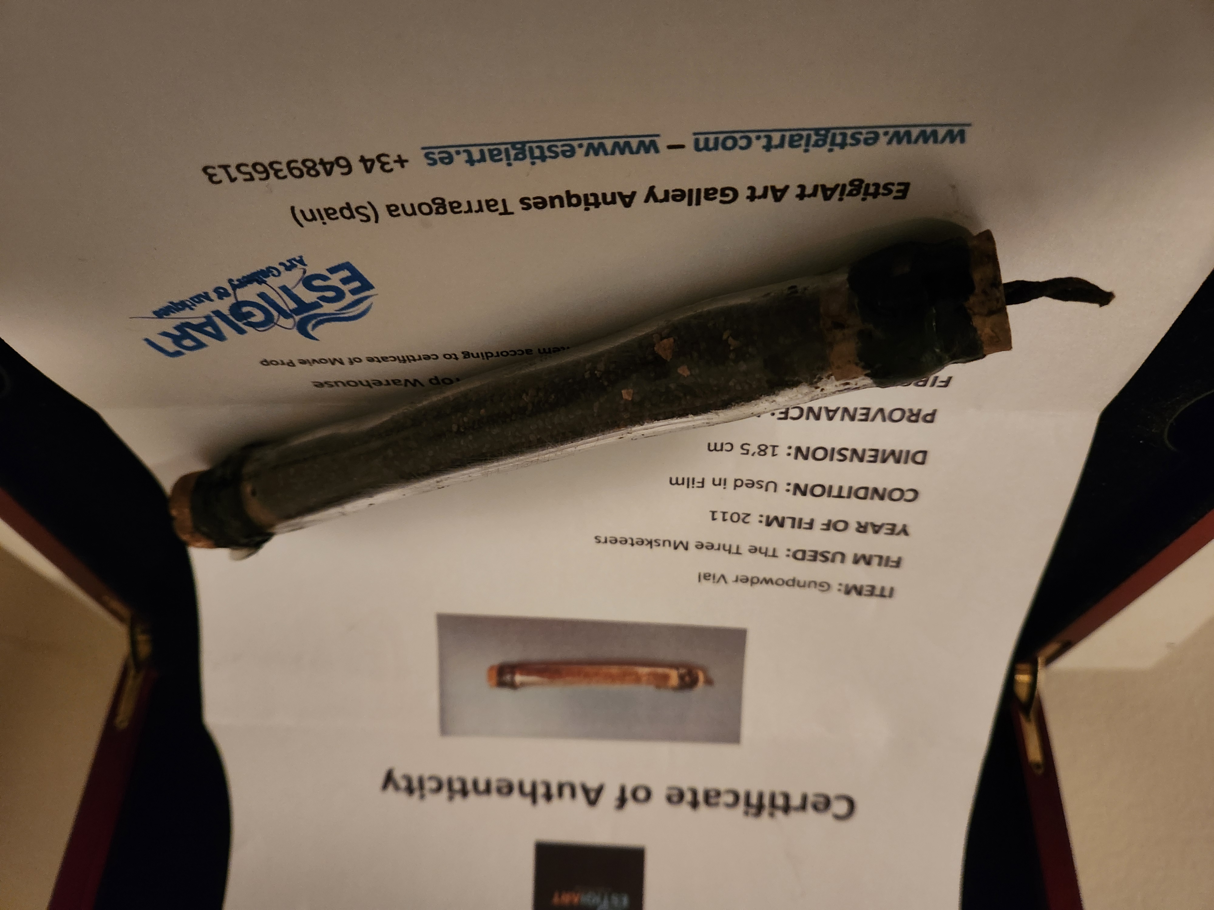 The Three Musketeers 2011 Original Screen Used Dynamite Movie Prop