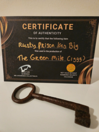 Stephen King The Green Mile 1999 Original Production Used Big Prison Key Prop