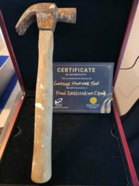 Final Destination 2000 Original Production Used Hammer from Garage Movie Prop