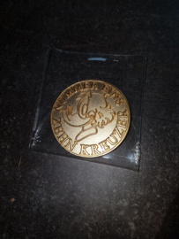 Walt Disney Scrooge McDuck German LE of 500 24K Gold Plated Coin