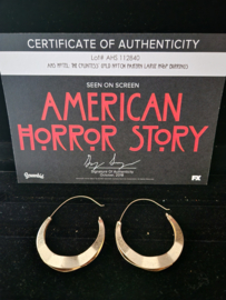 AHS American Horror Story Hotel Original Screen Used Lady Gaga Pattern Hoop Prop