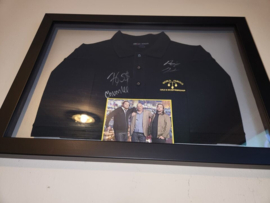 Pawn Stars Original Signed World Famous Gold and Silver Pawnshop Shirt Framed