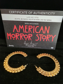 AHS American Horror Story Hotel Original Screen Used Lady Gaga Earrings Prop