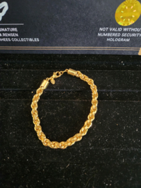 The Walking Dead Original Production Used Daryl Scavenged Gold Bracelet Prop