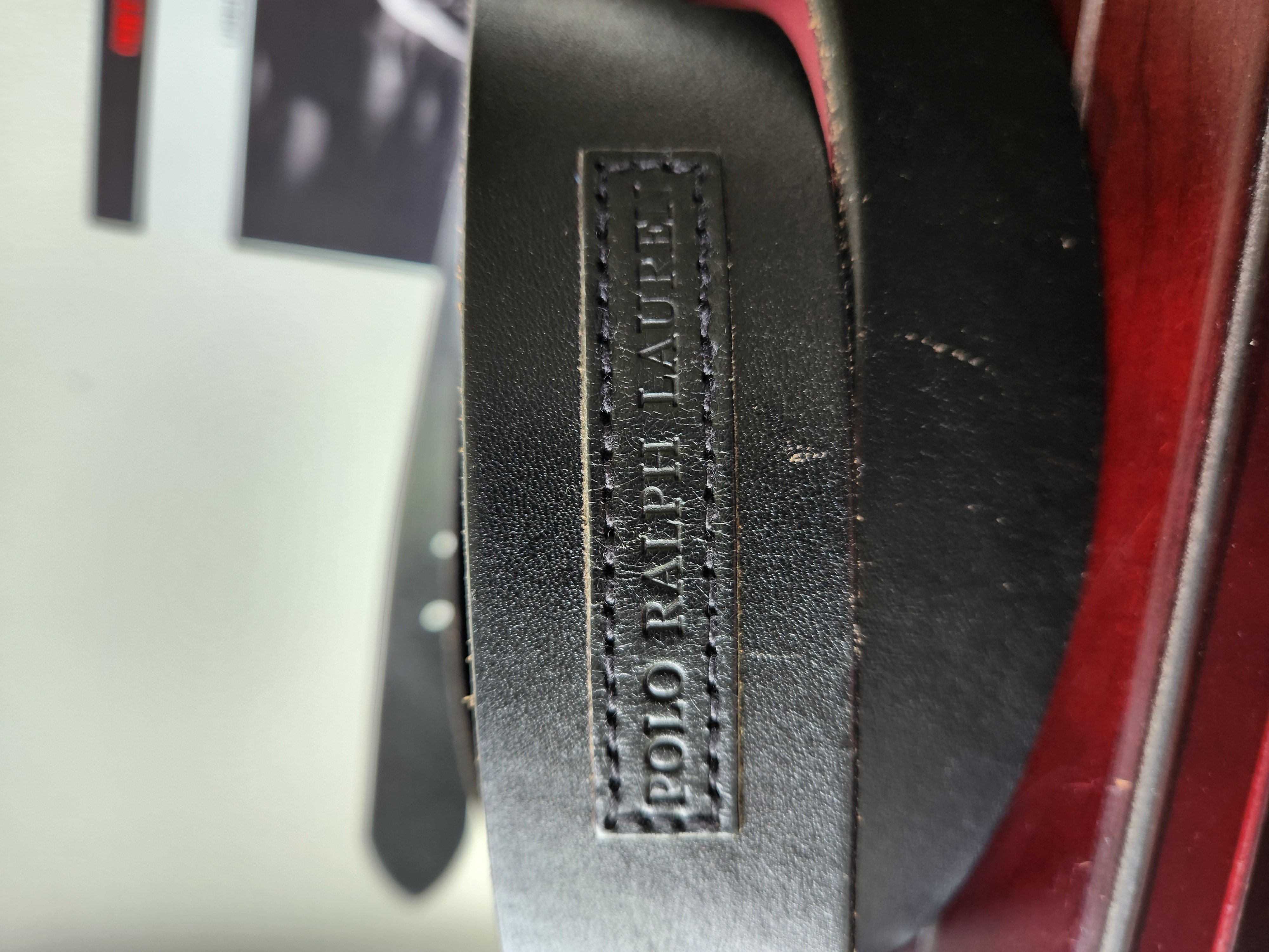 SOA Sons of Anarchy Original Production Used Clay Black Leather Belt Movie Prop