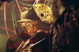 Freddy vs Jason Piece of Freddy's Sweater Screen Used Movie Prop