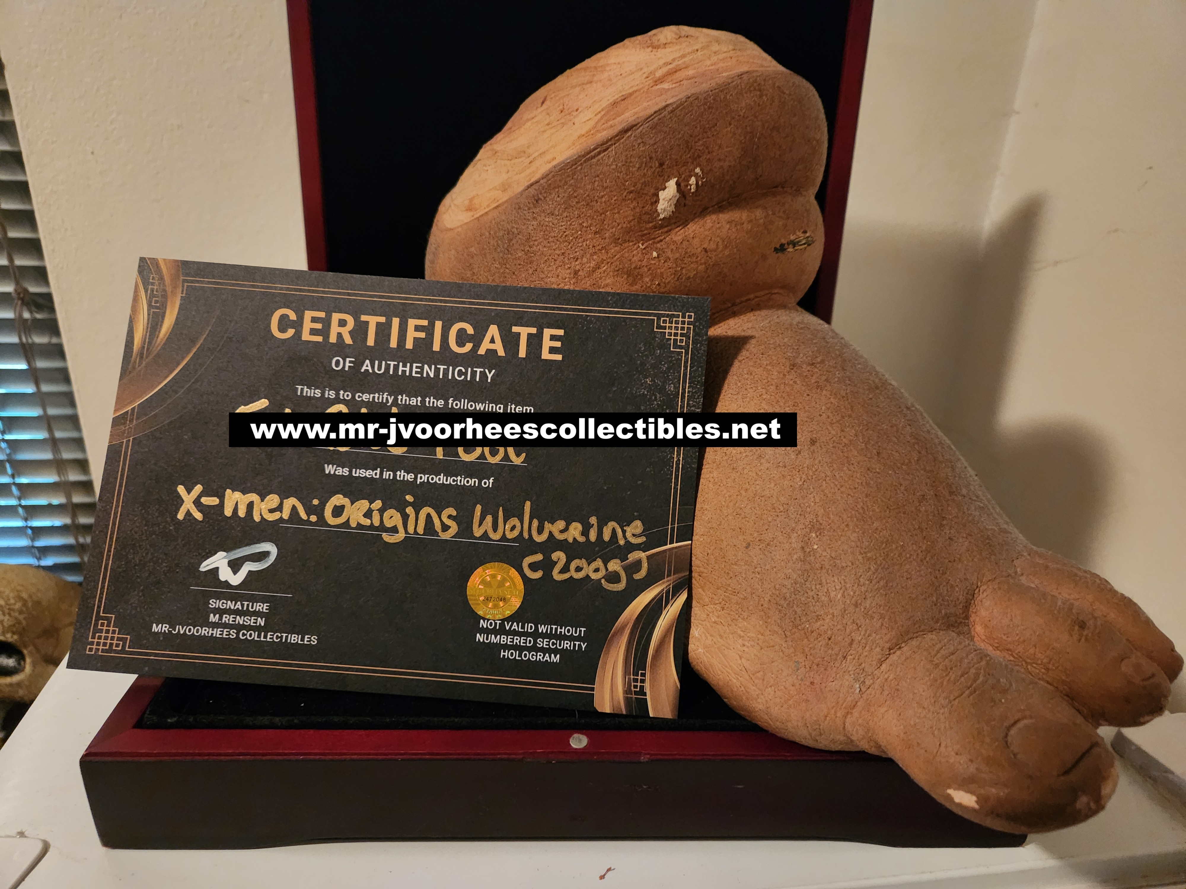 Marvel X Men Origins Wolverine (2009) Original Screen Used Blob Foot Movie Prop