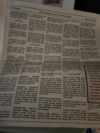 Walt Disney Turner And Hooch 2021 Original Screen Used Newspaper Movie Prop