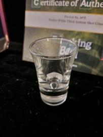 Breaking Bad Original Production Used Walter White Thick Bottom Shot Glass Prop