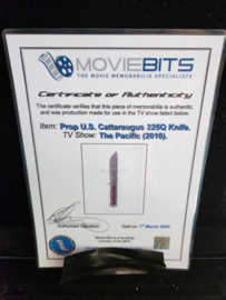 HBO The Pacific Original Screen Used Cattaraugus 225Q knife Movie Prop