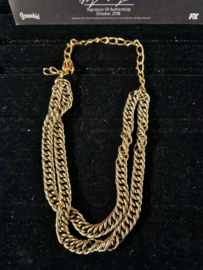 AHS American Horror Story Hotel Original Screen Used Lady Gaga Chain Choker Prop