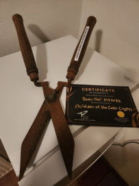 Stephen King Children of the Corn Original Production Used Tool for in Barn Prop