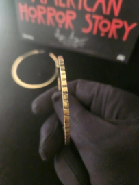 AHS American Horror Story Hotel Original Screen Used Lady Gaga Hoop Earrings Prop