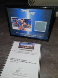 WWE Smackdown Original Piece Ring Mat from 2018 Event