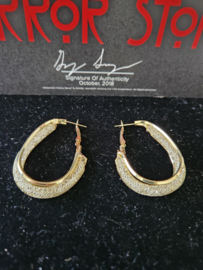 American Horror Story Hotel Original Screen Used Lady Gaga Hoop Earrings Prop