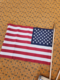 SOA Sons of Anarchy Original Screen Used Jack Teller Jax Memorial USA Flags Prop