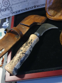 Into the Badlands Original Screen Used Bag Belt Knife Prop Set