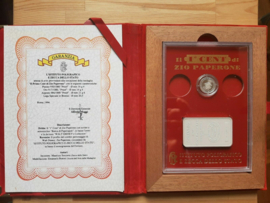 Walt Disney Scrooge McDuck First Cent Silver Coin Including 100 gram Silver Bar