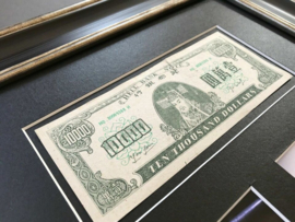 The X Files S03 Hell Money Note Original Screen Used Prop Framed
