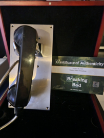 Breaking Bad Original Production Used Walter White Phone Booth Telephone Prop