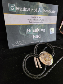 Breaking Bad Walter White Original Screen Used Bolo Necktie Movie Prop