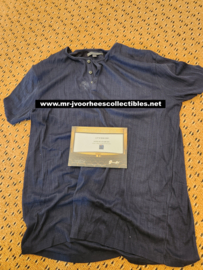 SOA Sons of Anarchy Original Screen Used Worn Clay's Blue Varvatos Shirt Prop