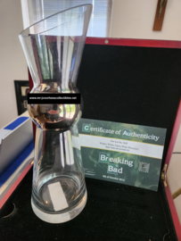 Breaking Bad Original Screen Used Walter White Glass Wine Decanter Movie Prop