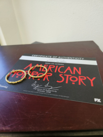 American Horror Story Hotel Original Screen Used Lady Gaga Hoop Earrings Prop