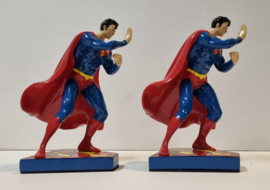 Superman Classic Figurine Bookends Statue Set