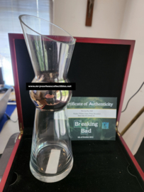 Breaking Bad Original Screen Used Walter White Glass Wine Decanter Movie Prop