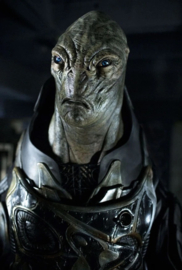 Steven Spielberg Falling Skies 2011 Original Production Used Lifesize Alien Scorch Torso Prop