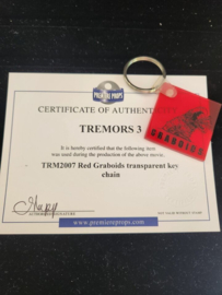 Tremors 3 Back To Perfection Original Screen Used Graboids Keychain Prop