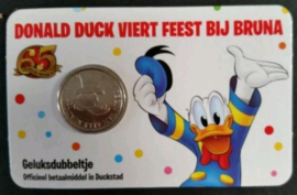 Walt Disney Scrooge McDuck Geluksdubbeltje Dutch First Cent Coin 2017