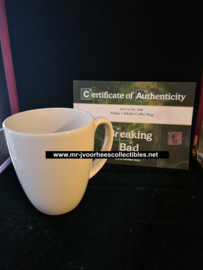 Breaking Bad Original Production Used Walter White Coffee Mug Movie Prop
