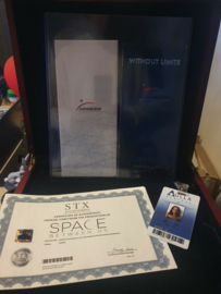The Space Between US NASA Badge From B.Fox Movie Prop Set