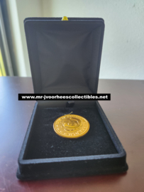 Walt Disney Scrooge McDuck as Astronaut Gold Plated 1970 Coin