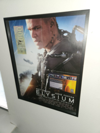 Matt Damon Elysium Original Screen Used Banknote Movie Prop