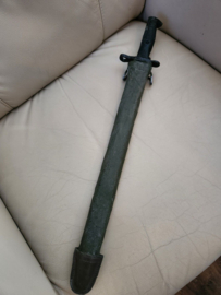 HBO The Pacific Original Screen Used M1905 Bayonet and Scabbard Movie Prop