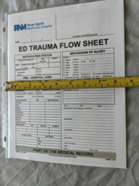 Candyman 1992 Original Screen Used Hospital Papers Movie Prop