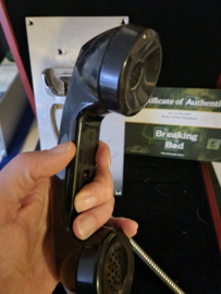 Breaking Bad Original Production Used Walter White Phone Booth Telephone Prop