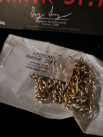 AHS American Horror Story Hotel Original Screen Used Lady Gaga Chain Choker Prop