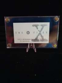The X Files TV Show Prop Business Card With Authenticity Hologram