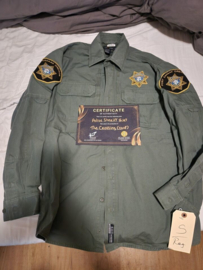 The Crossing 2018 Original Screen Used Sheriff Police Shirt Movie Prop