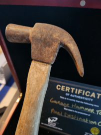 Final Destination 2000 Original Production Used Hammer from Garage Movie Prop
